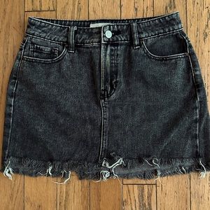 PACSUN Acid Washed Denim Skirt 💯 Cotton Size 25